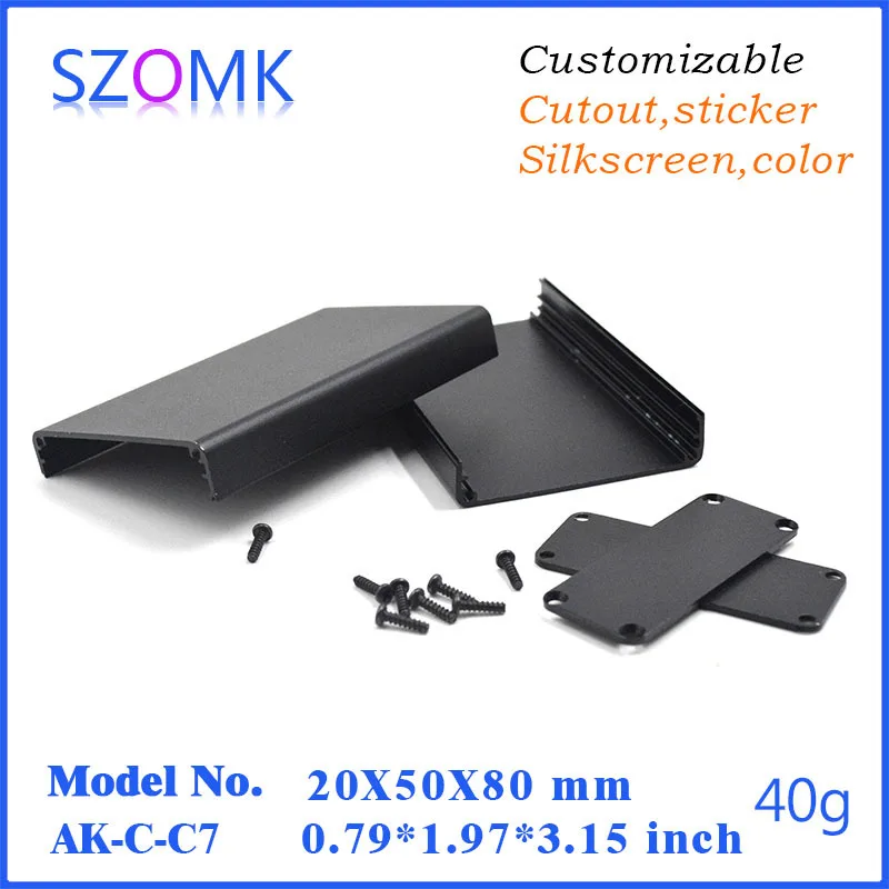 szomk aluminum box for electronic project aluminum extrusion case anodized aluminum enclosure die cast junction ox extruded aluminum project box  (8).jpg