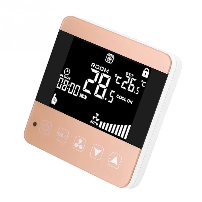 

AC210~230V LCD Digital Intelligent Temperature Controller Thermostat for Central Air Conditioning Controller Thermostat Switch