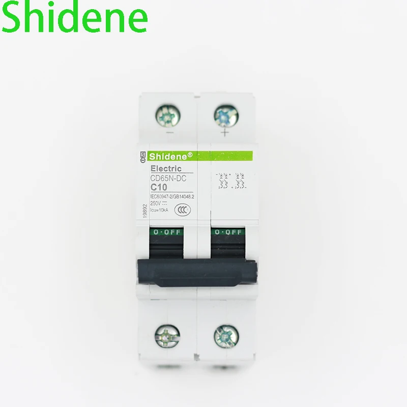 Shidene DC250V 2P SOLAR MCB мини автоматический выключатель C6 C10 C16 C20 C32 C50 высокое качество |