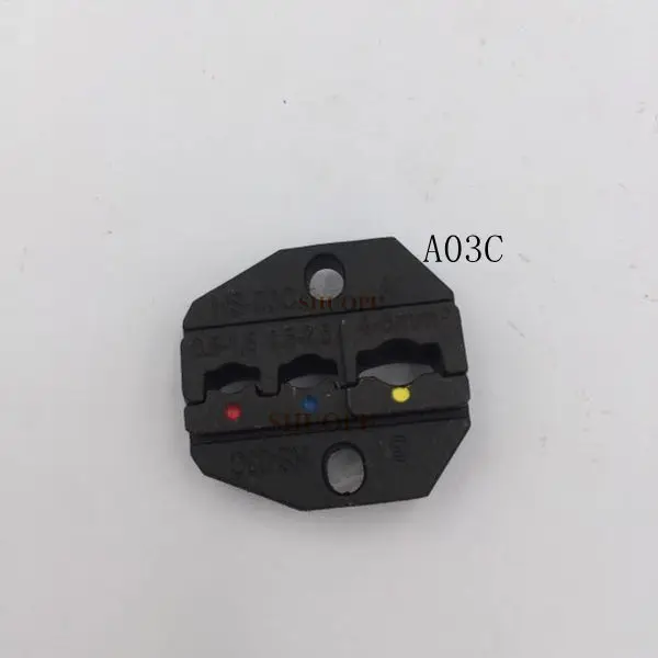 

A03C Die Sets for HS HS-03C FSE-03C AM-10 EM-6B1 EM-6B2 CRIMPING PILER Crimping machine one set tool
