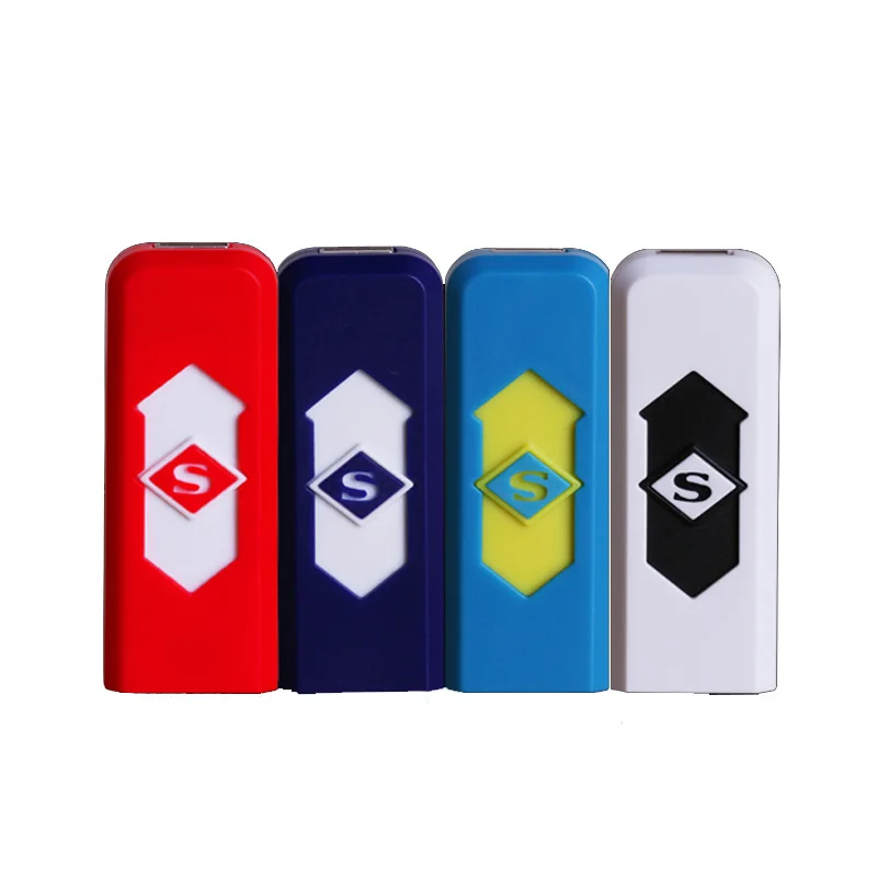 

1 PC Windproof Nice Gift Smokeless Flameless USB Windproof Charging Lighter Electronic Cigarette Lighters Smoking Accessories