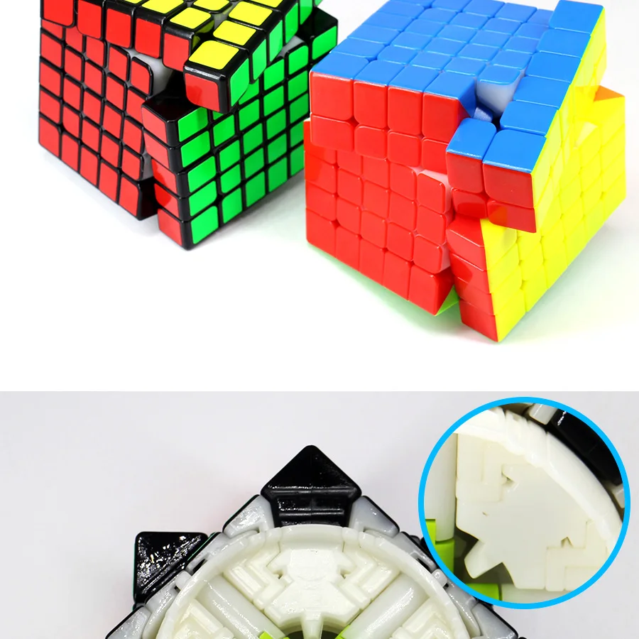 Qiyi Mofangge Магнитный куб тень 6x6 Cubo Magico 6x6x6 ShadowM speed Professional Puzzle обычный Магнитный 6x6 Magic Cube