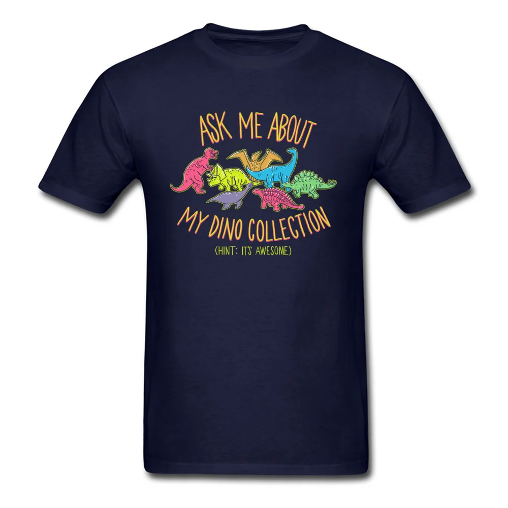 Normal dino collection 5493 Men T Shirt Newest Autumn Short Sleeve Crewneck 100% Cotton Tops & Tees Normal Tee-Shirt dino collection 5493 navy
