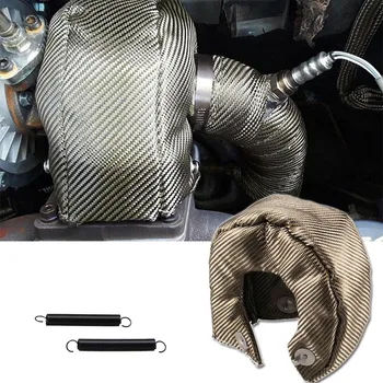 

T3 Titanium Lava Fiber Turbo Blanket Heat Shield Barrier Turbocharger Cover Wrap