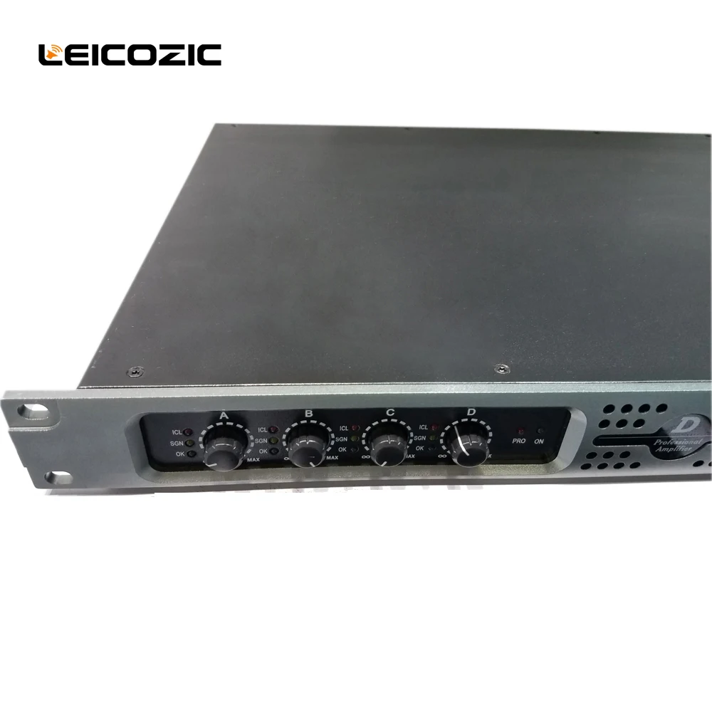 Leicozic DX8100 8-канальный усилитель 100 Вт предельная долговременная мощность 150 w усилитель 4ohm класса d звуковые усилители усилитель для диджеев аудио профессиональный аудио