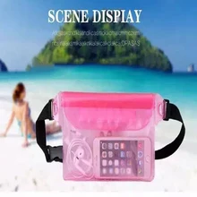 Спасательный жилет водонепроницаемая сумка для дайвинга на плечо поясная сумка Рыболовная пляжная сумка Подводный мобильный телефон подушки безопасности Чехол