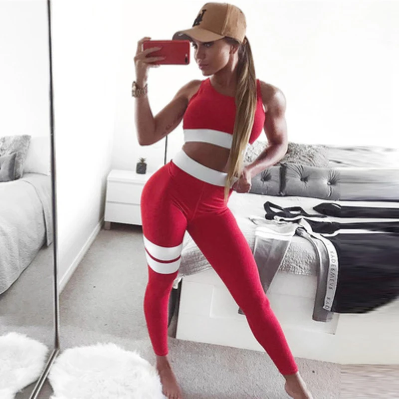 

Girls Sportswear Solid Color Yoga Set Stitching Running Fitness Jogging T-shirt Leggings Pilates Set Ballet Dance Fitness Wear