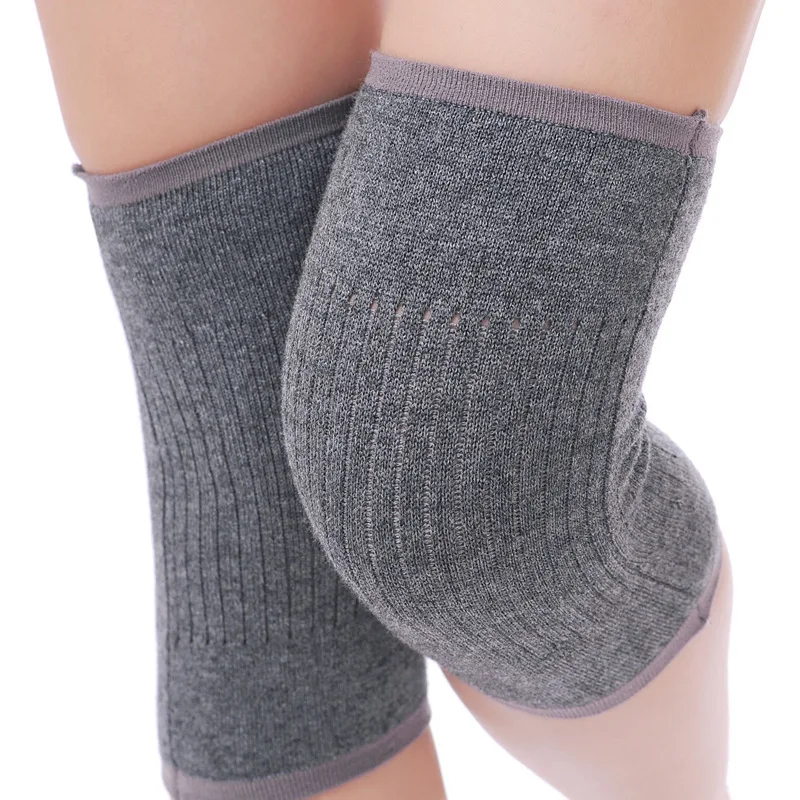 Cashmere Knee Sleeve Elastic Knitted Knee Protector Man and Women