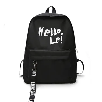 

new fashion women backpack korean style school bags canvas college school bags for girls rucksack bolsos de bts back pack 2019