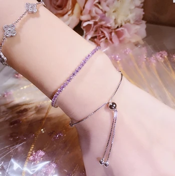 

New 925 silver solid Charming Red Love Heart Bracelets For Women Girls Gold Bracelet Hot Sale Statement Jewelry Wholesale