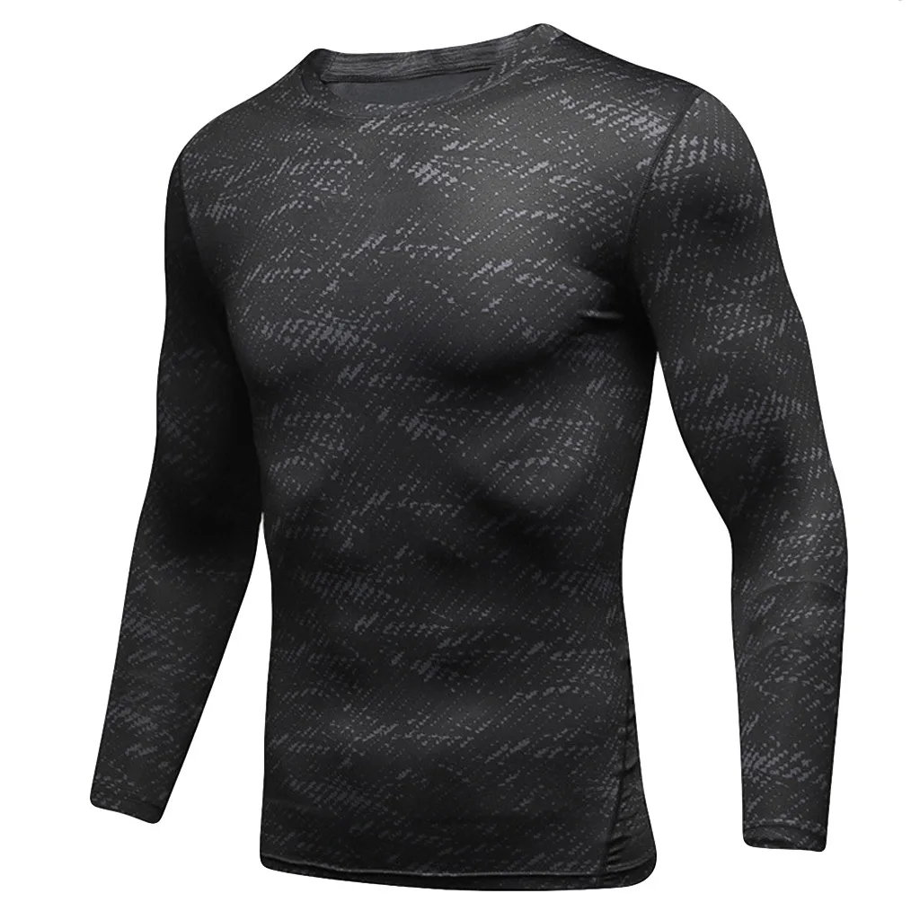 FeiTong Brand Mens Clothing 2019 Sports Running Long Sleeved Fitness Sweat Breathable Fast Dry Sports Tight T-shirt Male FeiTong Brand Mens Clothing 2019 Sports Running Long Sleeved Fitness Sweat Breathable Fast Dry Sports Tight T-shirt Male