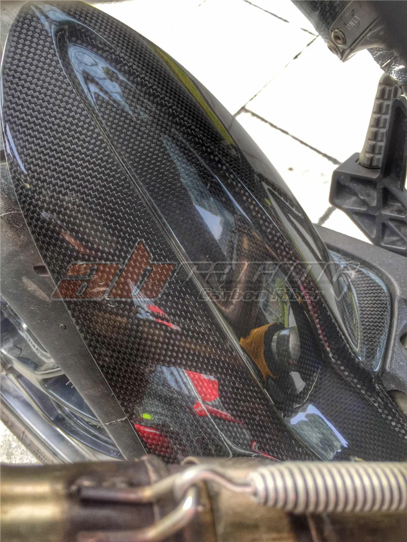 Заднее крыло Hugger для Ducati Monster 1100 796 весь год Hypermotard 939 821 2013 полностью углеродное волокно