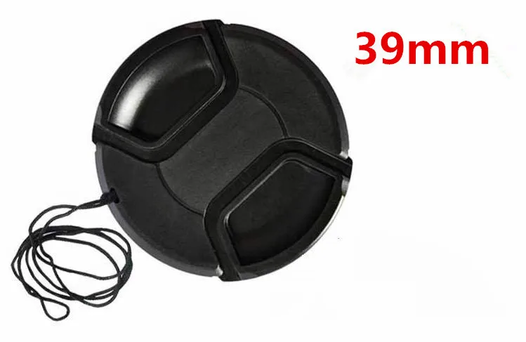 

39mm center pinch Snap-on cap cover for 39mm camera Lens