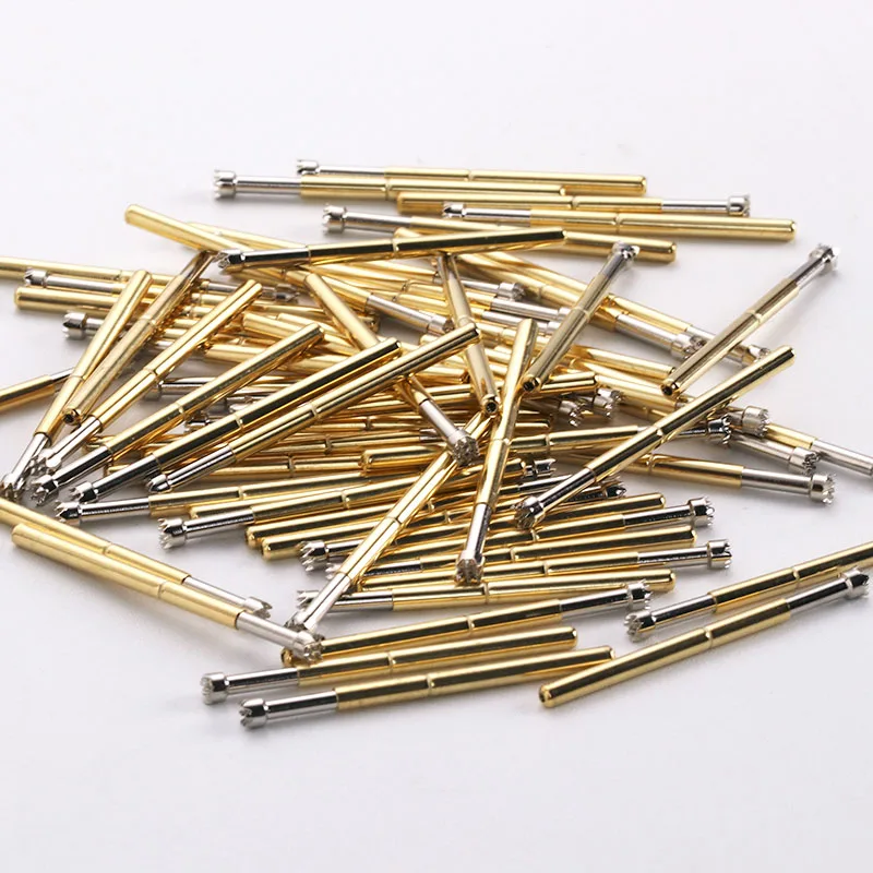 ETUUD Plum Probe P125-H Nine Tooth Test Needle Test Spring Thimble 100 Pcs/Pack Integrated Detection Probe Tool Accessories