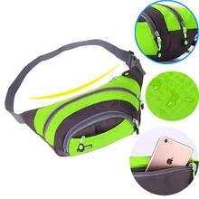 Women Men Waist Bag Waterproof Fit Package Bag Pouch Money Belt Waist Fashion Women Men Pack