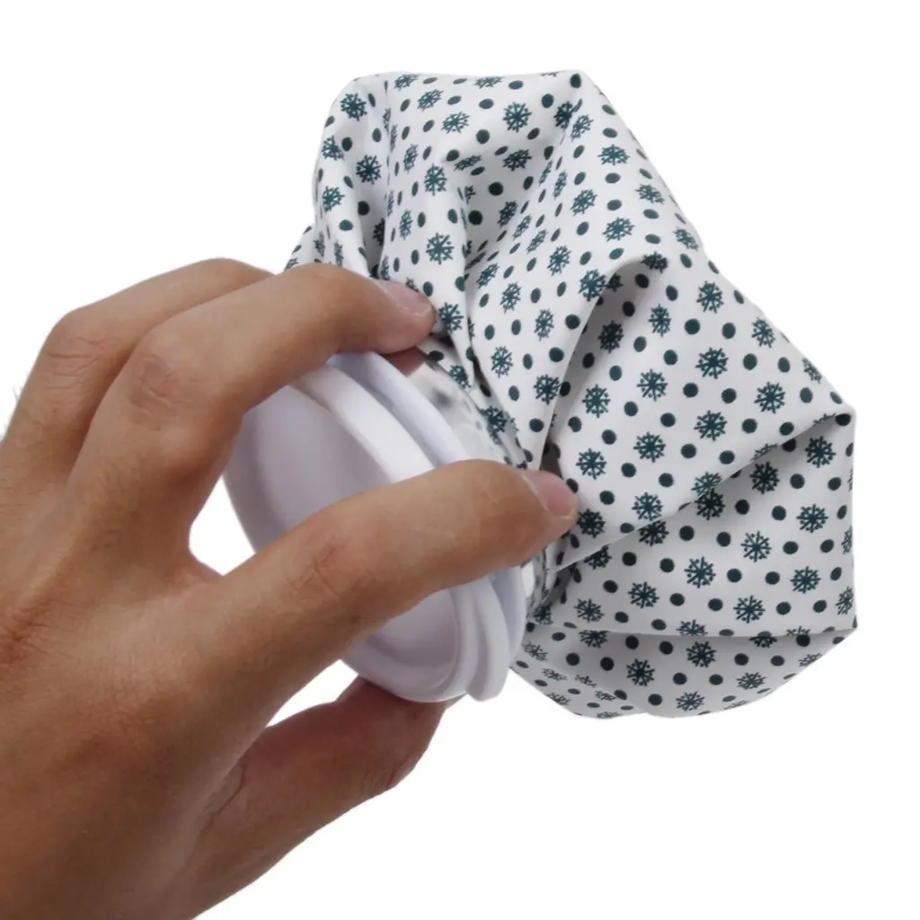 

6 Inch Cloth Ice Cool Cooler Bag for Injury Pain Relief Creative small fresh cute mini ice packs cool cold bags