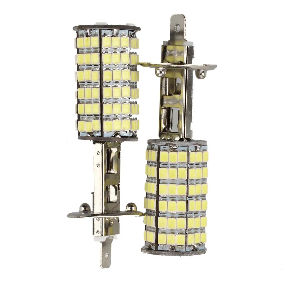 

2 x H1 Car White 120 LED 3528 SMD Driving Head Light Bulb Lamp Fog Beam