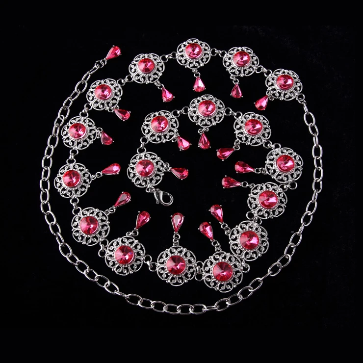 Женский пояс со стразами для танца живота|accessories motor|belt cottonbelt slim |