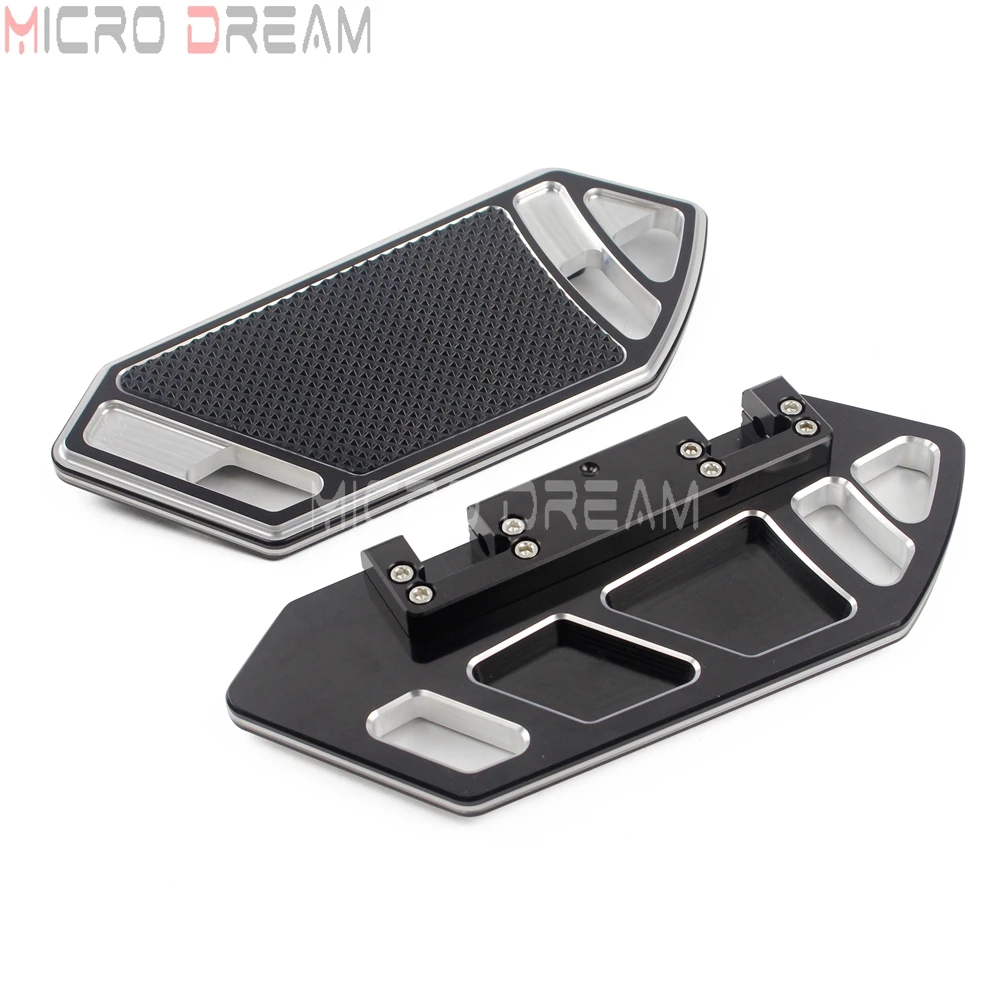 

High Quality Motorcycle Rear Footpegs Foot Boards Passenger Driver Floorboard Foot Rest For Harley Touring Softail 1984-2015