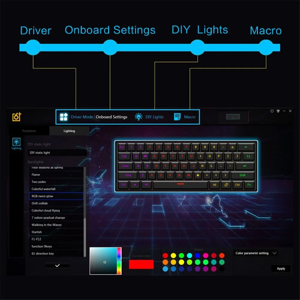 Переключатель Gateron RGB игровая механическая клавиатура оптическая ось может быть