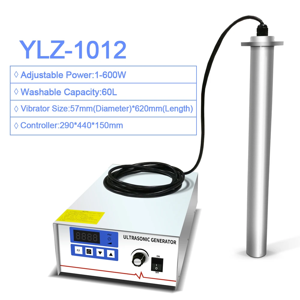 YULU Portable Industrial Ultrasonic Cleaner Vibrating Rod Input 600W Lab Equipment Ultrasound washer machine