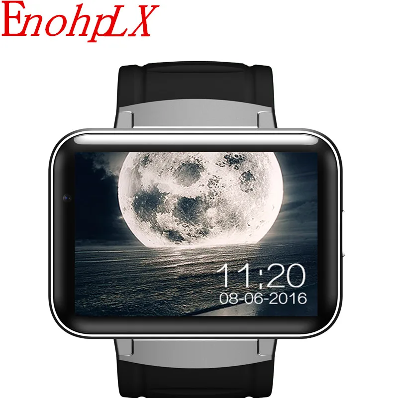 Enohplx DM98 GPS 3G Смарт часы Android с сим карты Шагомер Спорт трекер SmartWatch телефон 900 мАч Wi
