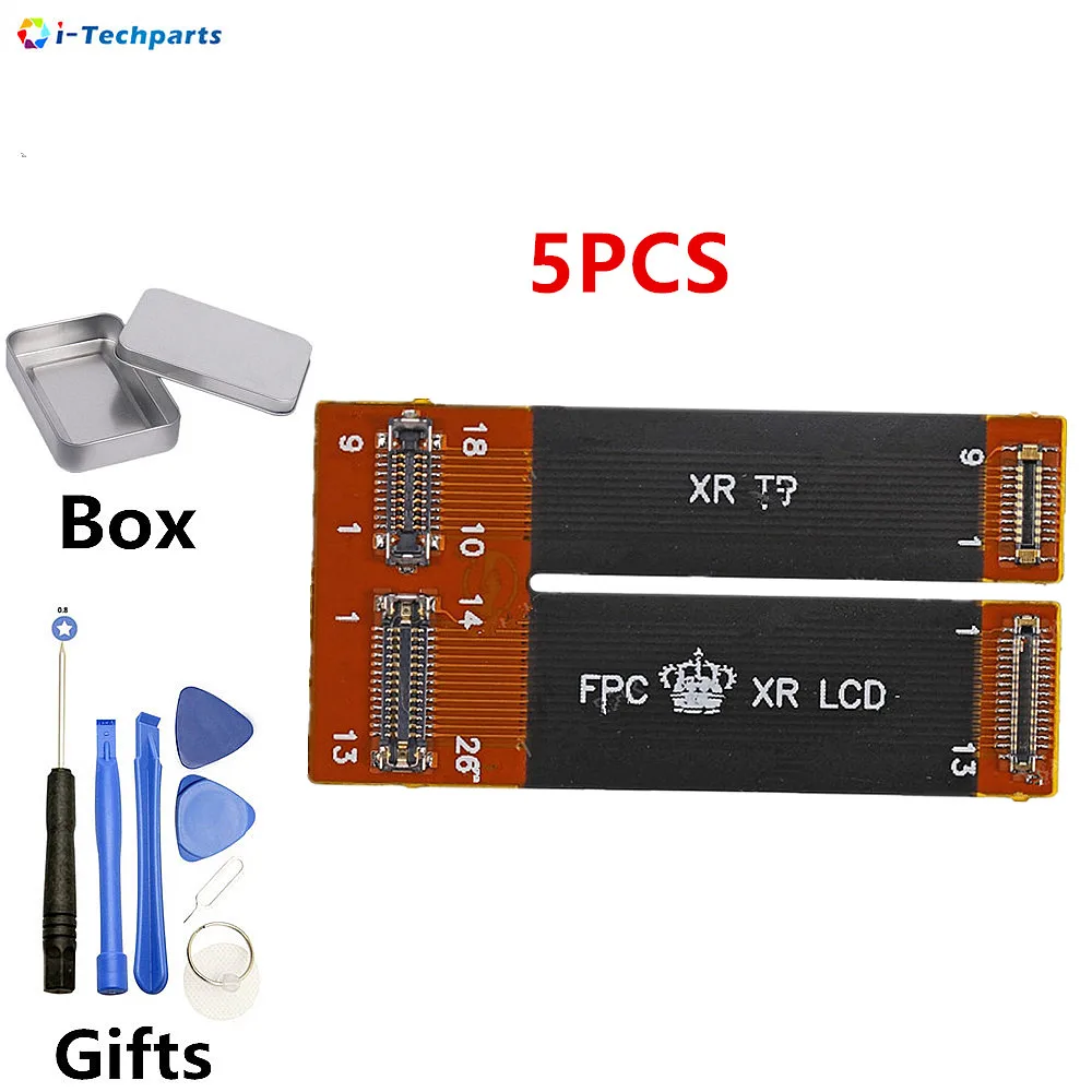 5PCS LCD and Touch Screen Testing Cable for iPhone XR,Originalin