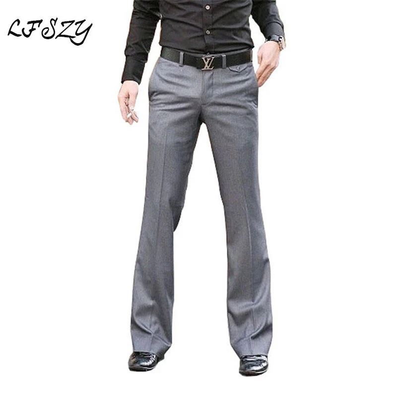 Корейская версия талии шёпот брюки мужские модные повседневные штаны для стройных костюмов брюки деловые штаны для мужчин
