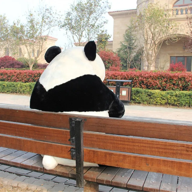 Fancytrader гигантский Kawaii панды плюшевые игрушки большие мягкие Животные панда кукла 110 см приятный подарок и украшение