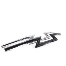 Хромированная/черная мотоциклетная ручка в " Drag Z Bar руль для Harley Custom Chopper Softail Dyna XL Sportster