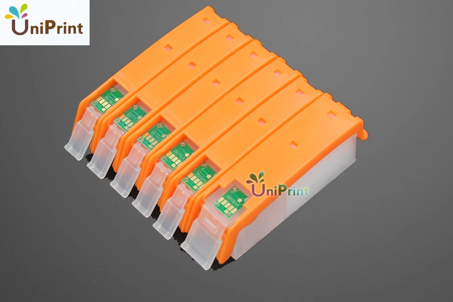 6 шт. PGI 250 PGBK CLI251 BK C M Y GY для canon MG6320 MG7120 MG7520 IP8720 многоразовый картридж с чипом ARC pgi250