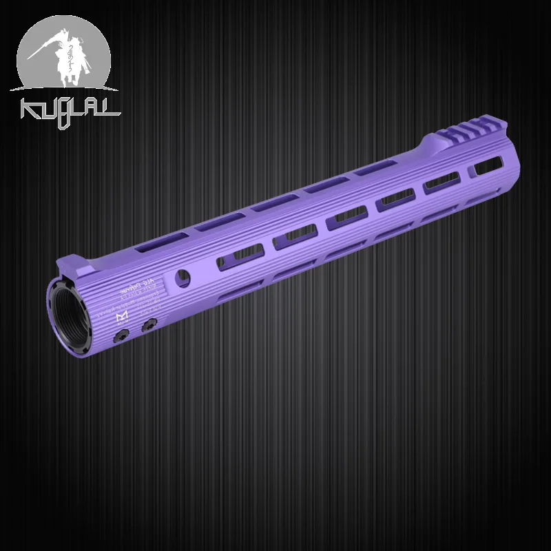 12 &quot13&quot 15 &quotAr15 Handguard M4 Free Float страйкбол для страйкбола Picatinny ALG V1 V2 фиолетовая