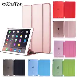 Чехол для Apple iPad Mini 1 2 3 чехол из искусственной кожи противоударный Smart Cover для iPad Mini 3 Trifold стенд авто сна Назад Shell Coque