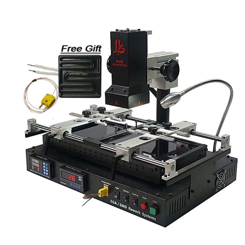 US $717.60 Russia Free Tax Shipping LY IR8500 IR BGA Rework Station Reballing Machine Good Function Easy Use