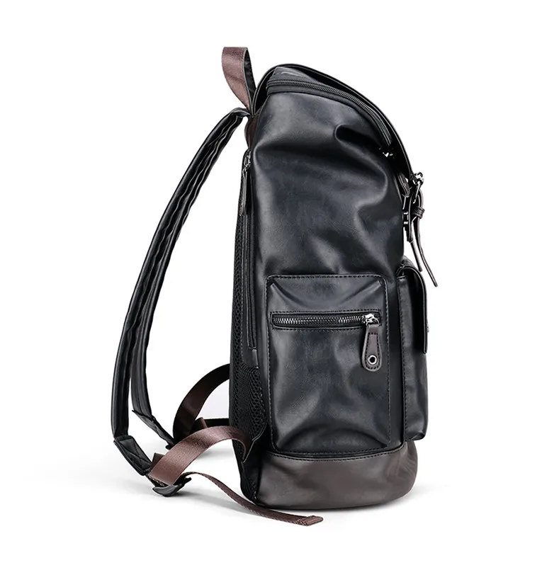 Cheap leather backpack