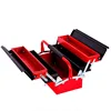 Trois étages fer boîte à outils portable pliant matériel boîte à outils ménage entretien électricien Anti-chute boîte à outils ► Photo 2/5
