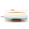 YASOKRO – miroir de voiture universel, 1 paire, 360 degrés de Rotation, Angle large réglable, Angle mort carré convexe ► Photo 2/6