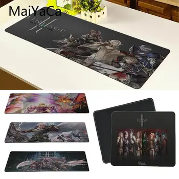 

MaiYaCa Simple Design lineage 2 Customized MousePads Computer Laptop Anime Mouse Mat High Quality DIY Picture With Lock edge