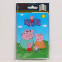 Europe Cartoon Style 2D Passport Holder PVC Passport Cover Case For Travel,14*9.6cm Card & ID Holders Mini Order 1pcs-Peppa Pig