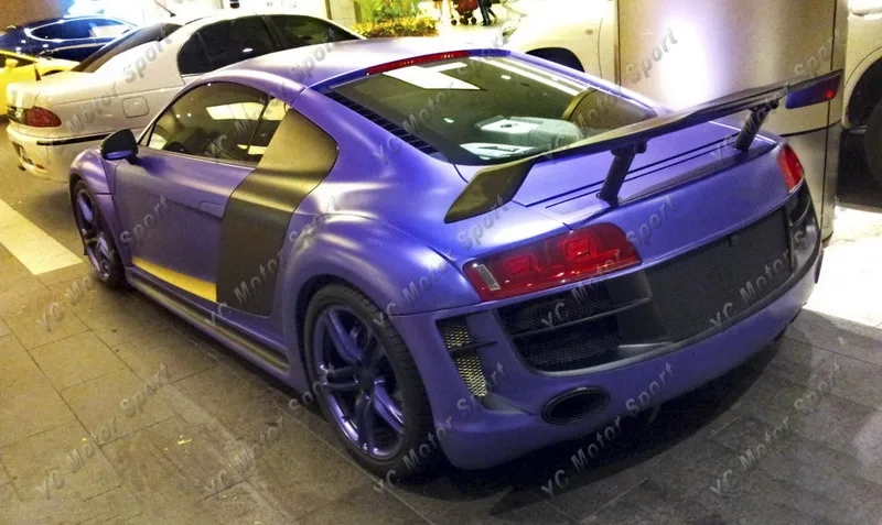 2008-2015 Audi R8 V8 V10 PPI Razor GTR Style GT-Wing Spoiler CF (51)