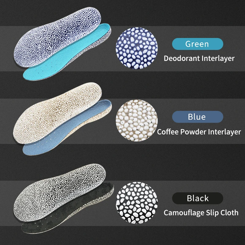 3ANGNI Professional Grade Sport Running insoles Light Soft Comfortable