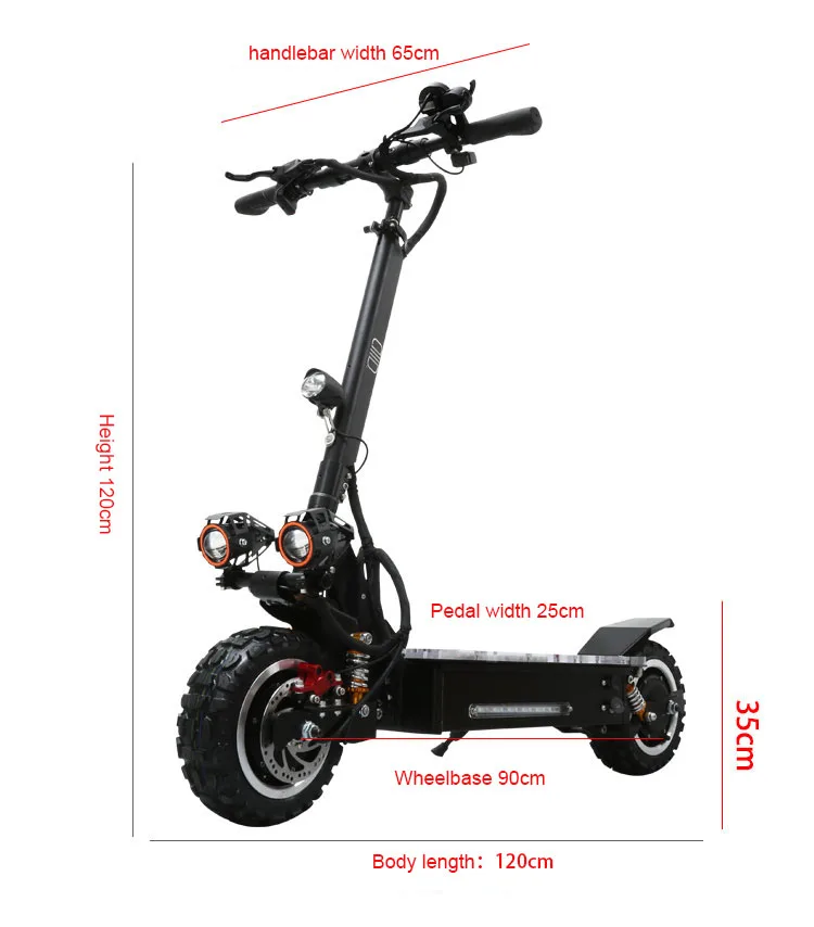 Clearance 11inch electric scooter 3200W Off-road motor 60V 20ah -30ah lithium battery Double front rear wheel drive top speed 80km/h 19 Clearance 11inch electric scooter 3200W Off-road motor 60V 20ah -30ah lithium battery Double front rear wheel drive top speed 80km/h 19