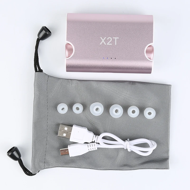 Мини настоящие беспроводные Bluetooth наушники Близнецы стерео гарнитура микрофон с