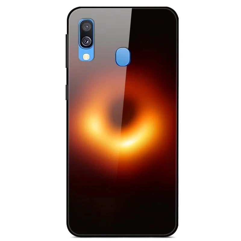 4 Закаленного стекла Чехол для samsung Galaxy A20E Чехол Жесткий пластик красочный чехол для samsung A20E A202F бампер для телефона GalaxyA20e A 20e - Цвет: 4