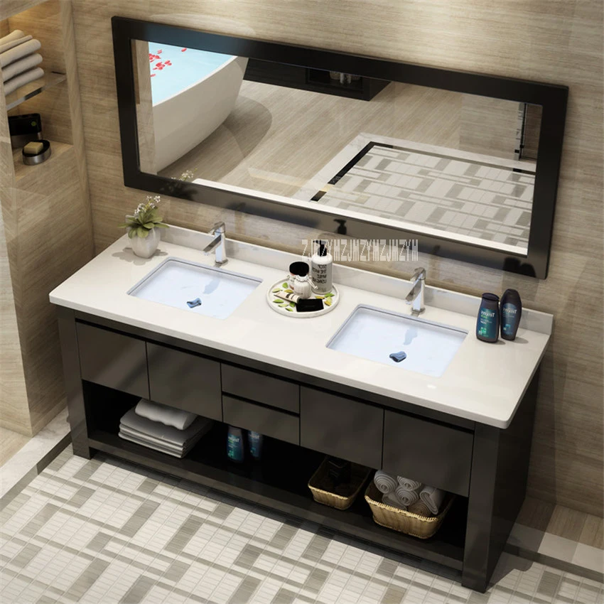 1818 الحمام بالباطل خشب متين خزانة حمام مزيج حوض غسيل مجلس الوزراء المطاط منطقة تزيين من الخشب مجلس الوزراء مع حوض مزدوج 1818 الحمام بالباطل خشب متين خزانة حمام مزيج حوض غسيل مجلس الوزراء المطاط منطقة تزيين من الخشب مجلس الوزراء مع حوض مزدوج