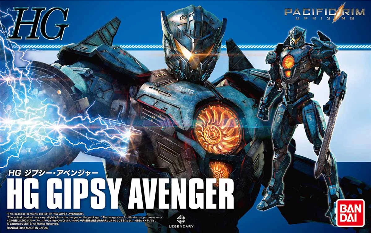 

Bandai HG GIPSY AVENGER PACIFIC RIM UPRISING Assemble Model Kits Action Figures Plastic Model Toys