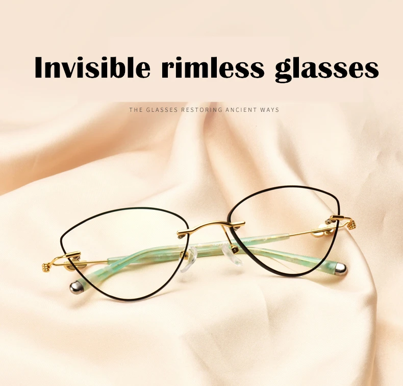 invisible rimless glasses