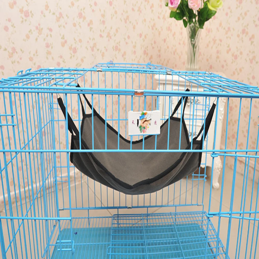 

Cat Hammock Warm Soft Fleece Hanging Bed Cat Mat Kitten Bed Pad Pet Cat Bed For Puppy Comfortable Pet Cage Hammock