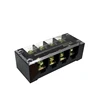 TB-6004 Terminal Block Row TB Series 60A 600V 4P Connection Lug Plate Fixed Terminal Covered Screw Barrier TBC-604/TC-604 ► Photo 2/3
