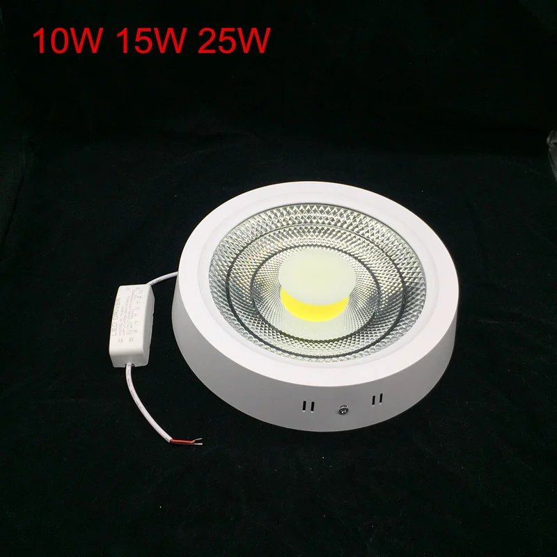 

Super Bright Surface Mounted 10W 15W 25W LED Downlight AC85-265V LED Ceiling Panel light 3000K/4000K/6000K LED Indoor light